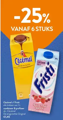 OKay Cécémel of Fristi aanbieding