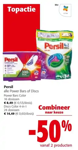 Colruyt Persil alle Power Bars of Discs aanbieding