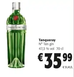 Colruyt Tanqueray N° Ten gin aanbieding