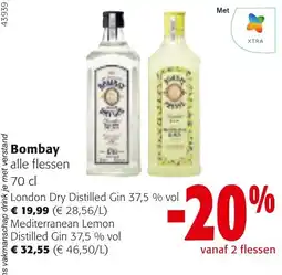 Colruyt Bombay alle flessen aanbieding