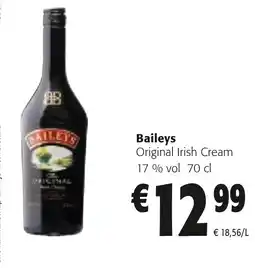 Colruyt Baileys original irish cream aanbieding
