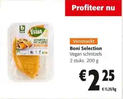 Colruyt Boni Selection Vegan schnitzels aanbieding