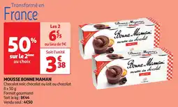 Auchan Mousse bonne maman aanbieding
