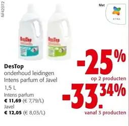 Colruyt DesTop onderhoud leidingen aanbieding