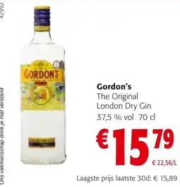 Colruyt Gordon's the original london dry gin aanbieding