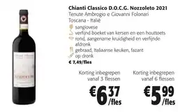 Colruyt Chianti Classico D.O.C.G. Nozzoleto aanbieding