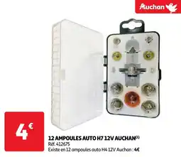 Auchan 12 ampoules auto h7 12v auchan aanbieding