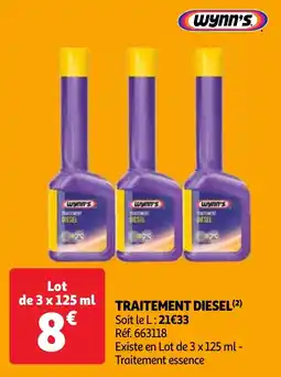 Auchan traitement diesel aanbieding