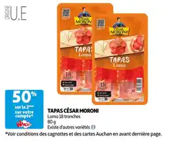 Auchan Tapas César Moroni aanbieding