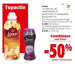 Colruyt Lenor La Collection wasverzachter en geurbooster aanbieding