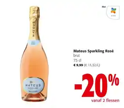 Colruyt Mateus Sparkling Rosé aanbieding