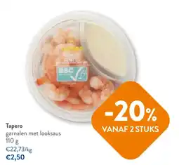 OKay Tapero garnalen met looksaus aanbieding