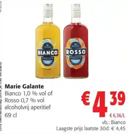 Colruyt Marie Galante aperitief aanbieding