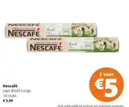 Colruyt Nescafé caps Brazil Lungo aanbieding