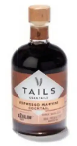 Colruyt tails espresso martini cocktail aanbieding