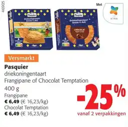 Colruyt Pasquier driekoningentaart aanbieding