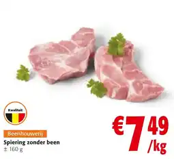 Colruyt Spiering zonder been aanbieding