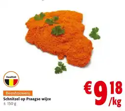 Colruyt Schnitzel op Praagse wijze aanbieding
