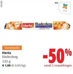 Colruyt Herta bladerdeeg aanbieding