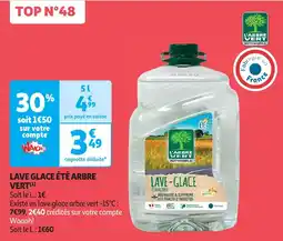 Auchan lave glace été arbre vert aanbieding