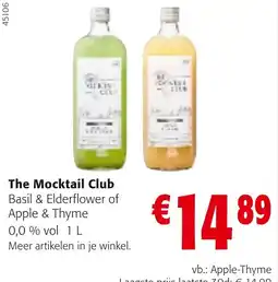 Colruyt The Mocktail Club aanbieding