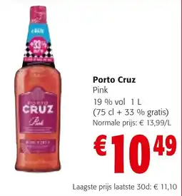 Colruyt Porto cruz pink aanbieding