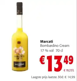 Colruyt Marcati bombardino cream aanbieding