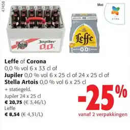 Colruyt Leffe of Corona aanbieding