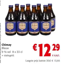 Colruyt Chimay Blauw aanbieding