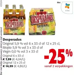 Colruyt Desperados aanbieding