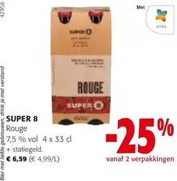 Colruyt Super 8 Rouge aanbieding