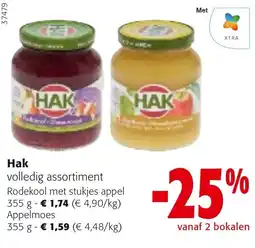 Colruyt Hak volledig assortiment aanbieding