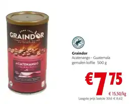Colruyt Graindor Acatenango - Guatemala gemalen koffie aanbieding