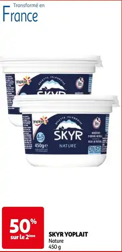 Auchan skyr yoplait nature aanbieding