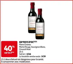 Auchan Igp pays d'oc aanbieding