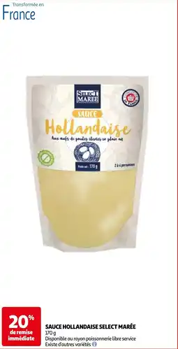 Auchan Sauce hollandaise select marée aanbieding