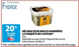 Auchan mélange pour moules marinières aanbieding