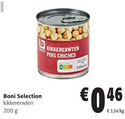 Colruyt boni selection kikkererwten aanbieding