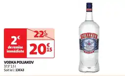 Auchan Vodka Poliakov aanbieding