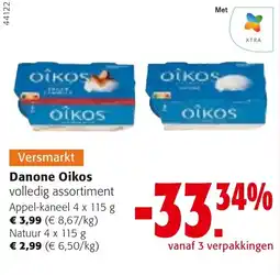 Colruyt Danone Oikos volledig assortiment aanbieding