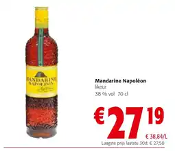 Colruyt Mandarine Napoléon likeur aanbieding
