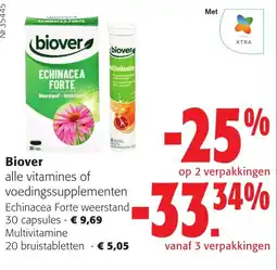 Colruyt Biover alle vitamines of voedingssupplementen aanbieding