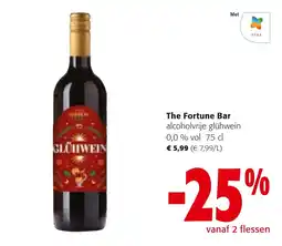 Colruyt The Fortune Bar glühwein aanbieding