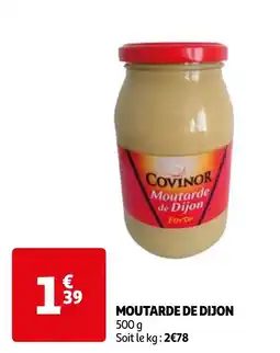 Auchan Moutarde de dijon aanbieding