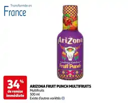 Auchan arizona fruit punch multifruits aanbieding