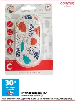 Auchan kit manucure cosmia aanbieding