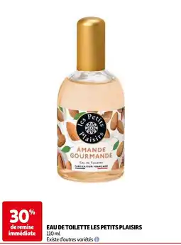 Auchan eau de toilette les petits plaisirs aanbieding