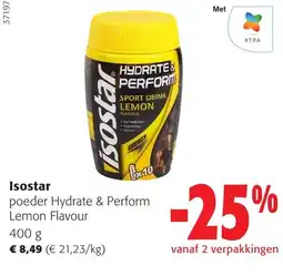 Colruyt Isostar poeder Hydrate & Perform aanbieding
