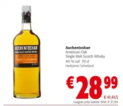 Colruyt Auchentoshan American Oak Single Malt Scotch Whisky aanbieding