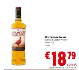 Colruyt The Famous Grouse Blended Scotch Whisky aanbieding